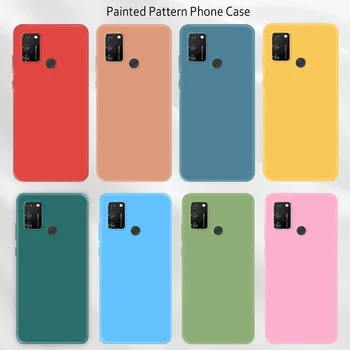 Soft Shell TPU Candy Barve Primeru Telefon za Huawei Honor 10 Lite 30 9 Svetlobe 10i 20i 20e Pametni Barvit Primeru za Čast 20 Pro - 