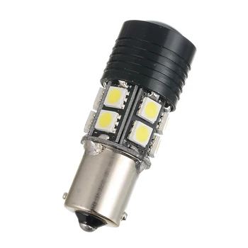 2PCS T15 1156 12smd Avto LED Obrnite Signa Luč Zavorna Luč Super Svetla Bela, 6000K Signalna luč - 
