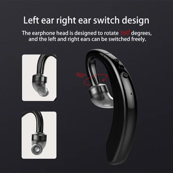 LIGE brezžične bluetooth slušalke gaming slušalke športne nepremočljiva stereo bas čepkov za Ušesa kavljem slušalke za prostoročno mobilno - 