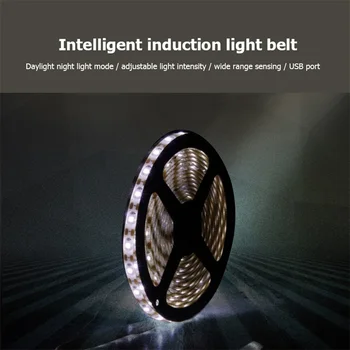 OUTELA LED Lučka Niz Z USB Človeško Telo Inteligentni Senzor, Stikalo Nepremočljiva Kabinet Dekoracijo - 