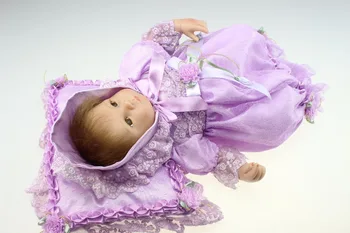 Nove Debelo Prerojeni Princess Style Babydoll Vijolično Krilo, Uvoženih moher, ki Živijo Lutka Toddlers' Igrače Ali Darilo - 