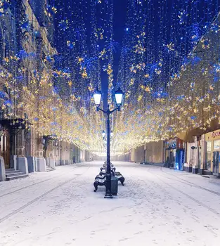 Capisco Pozimi sneg Street Light Fotografija Kulise Vesel Božič Dekor Fotografske Okolij Foto Studio rekviziti - 