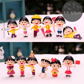 12pcs Japonske Anime Slika Vroče Igrače Model Lutka Otroci Anime Vroče Mikro Akcijska Figura, Zbirka En Kos Ročno Narejeno Lutke PVC Darila - 
