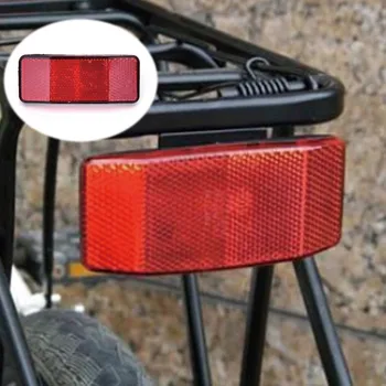 NOV Slog Kolesarske Luči Svetilka Izposoja Reflektor Rack Rep Varnost Opozorilo Disk Zadaj Reflektivni Kolesarjenje Varno#25 - 