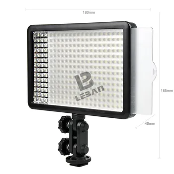 Godox LED308W Stalno Na Fotoaparat, Video Lučka Osvetlitev Plošče Svetlobe 5600K Prenosni Zatemniti za Kamere DSLR Fotoaparat - 