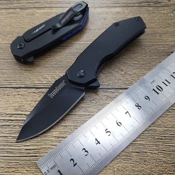 NOVO Ker1375BLK folding nož visoko trdoto D2 rezilo jeklo ročaj kampiranje lovski nož Taktično žep Pripomoček kuhinja knfe - 