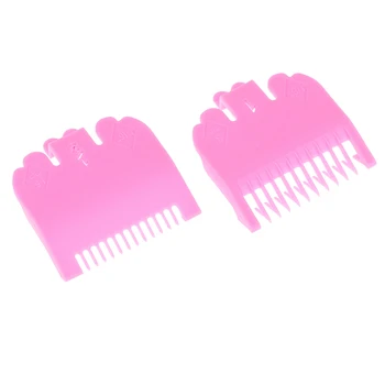 Strokovno Rezanje Vodnik Glavnik Frizerski Orodje 1,5 mm 3 mm Set Pisane Omejitev Glavnik Set za Električno Hair Trimmer Brivnik 2pcs - 