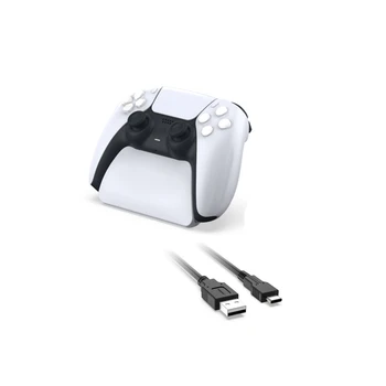 2021 Nov Krmilnik Zaslon Stojalo Držalo Gori Z USB Kabel za Polnjenje, za PS5 Gamepad - 