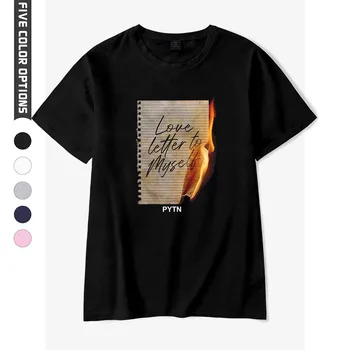 2021 modi nove Payton Moormeier natisnjeni T-shirt za moške in ženske ulica priložnostne kratka sleeved poletje črni krog vratu T-shirt - 