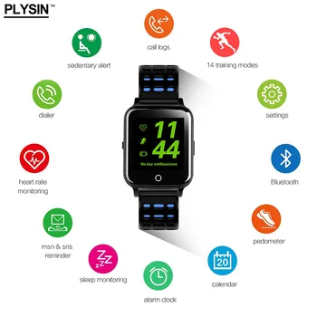 Pametno Gledati, Bluetooth, Touch Screen Smartwatch M5 Srčni utrip, Krvni Tlak za otroke in moških v skladu z Androidom IOS - 