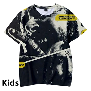 Post Malone 3D Tiskanih Harajuku Otroci T-srajce Moda Poletje Tshirt Vroče Prodaje 2019 Otroci Trendy Ulične Oblačila - 