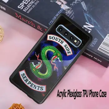 Ameriške TV Riverdale pleksi steklo, Telefon Primeru Za Samsung Galaxy S20 Ultra S9 S10 S8 S7 Plus Rob S10 E Lite Opomba 8 9 10 Pro Pokrov - 