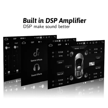 DSP TDA7851 IPS Android 10 Jedro Octa 4G RAM Avto DVD Predvajalnik, GPS, Google Zemljevid, RDS Radio, wifi, Bluetooth 5.0 Za Fiat LINEA - 