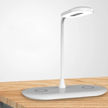 LED namizne Svetilke Touch Senzor 360-Stopinjski Prilagodljiv Wilress Hitro Polnjenje Branje Desk Svetlobe, Oči Zaščito Touch Kontrole ночник - 