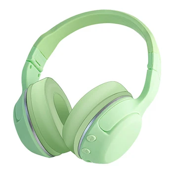 Brezžična tehnologija Bluetooth Barva Glasbe, Gaming Slušalke Stereo Slušalke z Mikrofonom - 