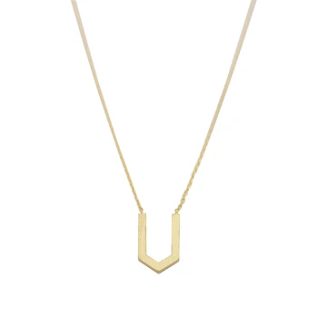 Moda Proti obesek ogrlice, Risanje na površini v obliki geometrijskih obesek ogrlice Charmof preprost stil ogrlice - 