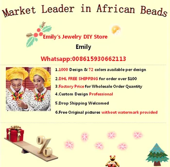 2016 Smart Nigerijski Poroko Afriške Kroglice Nakit Set Rjav Fancy Kristalno Kroglice Poročne Ogrlice Opremo Brezplačna Dostava ALJ688 - 