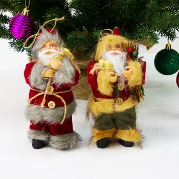 Božič Obeski Santa Claus Otroci Igrače Vesel Božič Okraski Za Dom Cristmas Okras Božič, Darila, Novo Leto 2021 - 