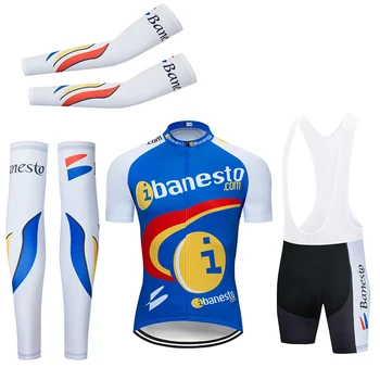2020 Banesto Ekipa kolesarska oblačila kolesarske hlače POPOLNO Obleko Ropa Ciclismo quick dry, kolesarski dres Maillot rokavi toplejše - 