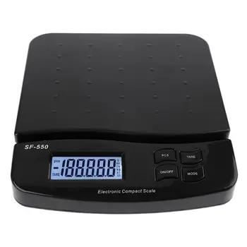 25 kg/1g 55 lb Digitalna Poštna Dostava Obsega Zgornji Tabeli Parceli Pismo Poštnina Stehtamo Elektronske Tehtnice LCD Nazaj-sveti - 