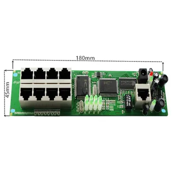 Mini usmerjevalnik modul Smart kovinsko ohišje s kabelsko razdelilni dozi 8 vrata usmerjevalnik OEM moduli s kablom usmerjevalnik Modul motherboard - 