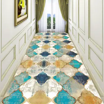 0.8mx1m/0.9mx1m/1mx1m/1.2mx1m Geometric Moroccan Ethnic Style Doormats Carpet - 