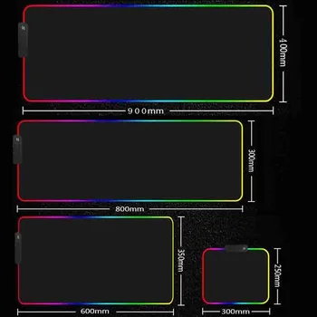 Gaming Miška Ploščica RGB LED Anime Jojo Bizarna Avantura Foto Računalniške Opreme Miši, Tipkovnice Preproge Modni Slog za Gamer - 