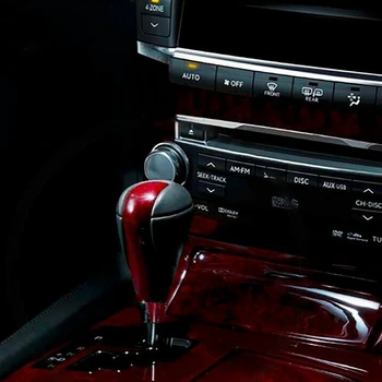 Rdeče Usnje Avtomatski Menjalnik Prestavna Ročica za Lexus ES JE RX GS Prestavi Glavo Visoko Kakovost - 