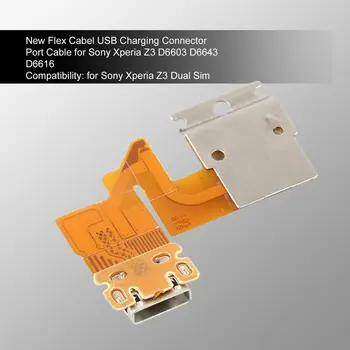 Nov prihod Flex Cabel Polnjenje prek kabla USB Priključek Vrata Kabel Za Sony Xperia Tablet Z SGP311 SGP312 SGP321 Padec Ladijskega prometa - 