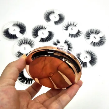 1 par naravnih dolgo dnevni 3D mink trepalnice visoke kakovosti mehko reuseble 10-25times false trepalnice oči extrention ličila orodje - 