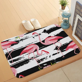 Eleganten Flamingo, Kuhinja, Kopalnica, Anti-slip Preproga Preproga Talna Obloga Doma Dekor Trpežne Talne Dekoracijo Preproga Kuhinja mat - 