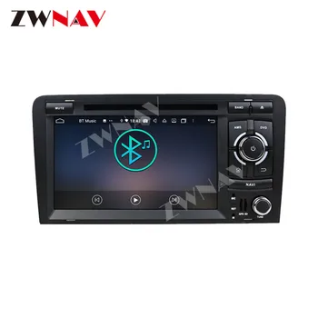 Carplay Android 10 zaslon Avto Multimedijski Predvajalnik DVD-jev za Audi A3 2003-2013 GPS Navigacija Auto Radio Audio Stereo Glasbe Vodja enote - 