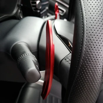 Rdeča Aluminija Volan Veslo Transformator Razširitev za Mitsubishi Lancer Evo X - 
