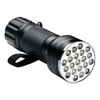 21 LED UV Svetilko 395nm ultravijolična Svetilka Pregled Blacklight Prostem Prenosno Svetilko, Baklo Luči Lučka na Prostem Orodje - 
