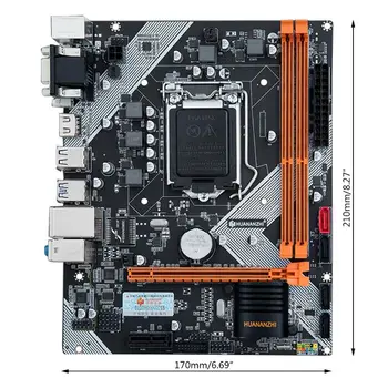Huananzhi B75 Desktop Motherboard LGA1155 za i3 i5, i7 PROCESOR Podpira ddr3 Pomnilnik - 