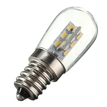 LED Žarnice E12 2W AC220V 3014SMD 24LED Stekla Odtenek 360 Stopinj Razsvetljavo Toplo/Hladno Bela Za Šivalni Stroj/Hladilnik - 