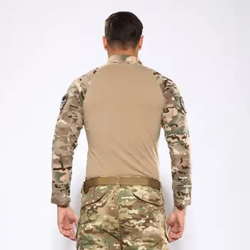 Shanghai Zgodba Prikrivanje Taktično Majica Vojsko Navijačev Področju Usposabljanja, Vojaško Uniformo Oblačila Prostem Lov Za Kampiranje, Pohodništvo Majica - 