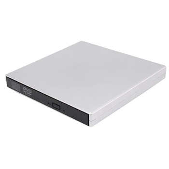 Zunanji Pogon za Prenosni Zunanji DVD-Jev na CD/DVD +/-RW/Gorilnik/Pisatelj USB2.0 Mobilne Optični Pogon - 