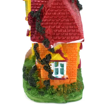 Smole Hiša Miniaturni Hiša, Vila Vrt Mikro Krajine Doma Vrt Dekoracijo Obrti Lutka Hiša Desk Dekor Mini Posodo - 