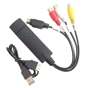 1set VROČE USB 2.0 Easycap Avdio Video DVD VHS Snemanje Zajemanje Kartico Pretvornik PC Adapter - 