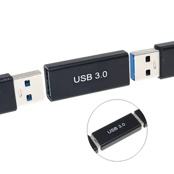 USB 3.0 Tip A Ženski Ženski Priključek Ac AF za AF Spojnik F/F Gender Changer Extender Pretvornik za Laptop - 