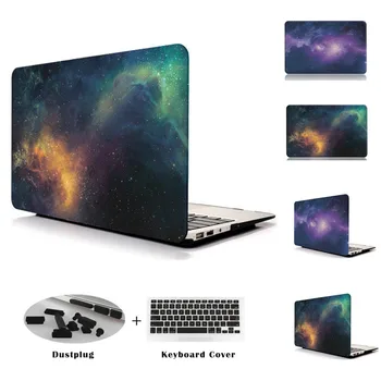 Kritje Primera Nočnem Nebu Zvezda Serije Black Težko Veleprodajno Ceno Za Macbook Air 13 11 Retina 12 Pro 13 15 Primerih Laptop za Mac book - 