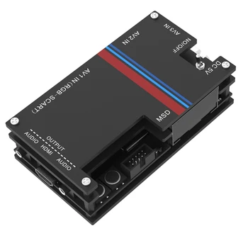 OSSC-X Pro HDMI Video Pretvornik Izboljšana Izdaja, Primerna za HD Video Pretvorbo Super Retro Igra Konzole EU Plug - 