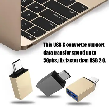 Tip-c Ženski USB Moški Konektor Polnjenja Test 3.1 USB C Ženski Trdi Disk USB 3.0 a Moški Pretvornik Za Samsung Xiaomi Huawei - 