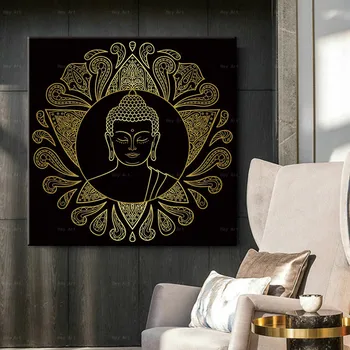Brez okvirjev platna slike budistični kulture slikarstvo wall art slike za spalnice, moderno postesr natisne home decor dekorativna - 