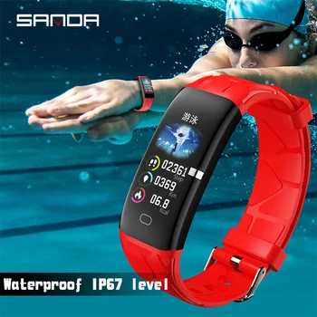 Sanda E58 Pametna Zapestnica Srčni Utrip Spanja Spremljanje Bluetooth Smart Manšeta Fitnes Tracker Merjenje Pritiska - 