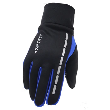 Zimske rokavice za moške Nepremočljiva prostem šport toplo palčniki zaslon na dotik rokavice Anti-Slip Elastična, Mehka Rokavice gants homme A40 - 