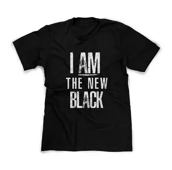 Črna Je Nova Črna Majica Črna Ponos Afriki, Enakost, Pravičnost, Mir - 