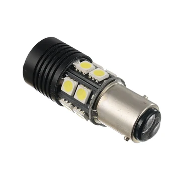 2PCS T15 1156 12smd Avto LED Obrnite Signa Luč Zavorna Luč Super Svetla Bela, 6000K Signalna luč - 