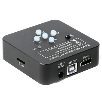 34MP 1080P FHD 60FPS USB HDMI Lab Digitalna Video Kamera Mikroskop Industrijske+ Koaksialni Optične Leče 300X 180X C Mount Zoom Objektiv - 